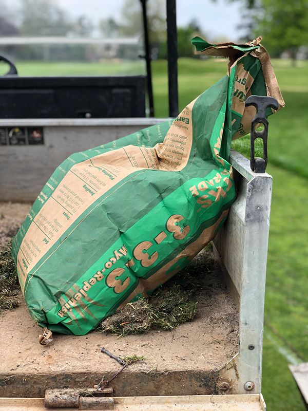 EarthWorks Organic Fertilizer in Truck