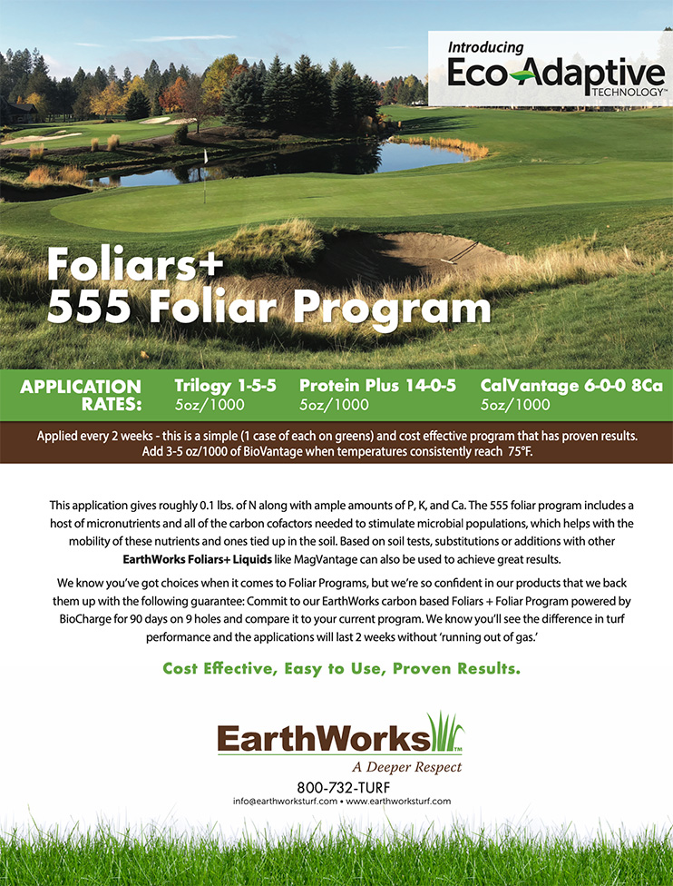 Foliars+ 555 Foliar Program Sheet